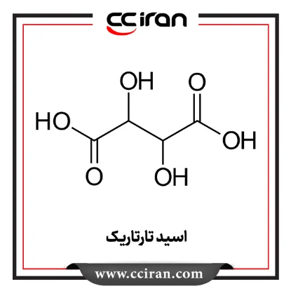 تصویر  اسید تارتاریک