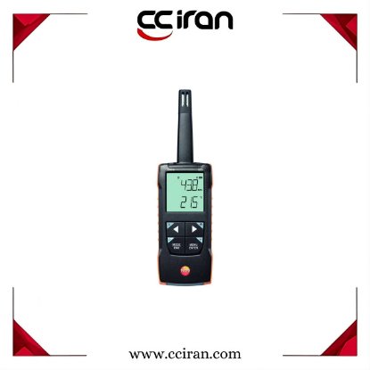 تصویر  دماسنج و رطوبت سنج محیطی (هیگرومتر) تستو مدل (new)testo 625 