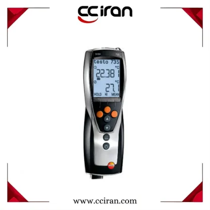 تصویر  دماسنج 3 کاناله تستو مدل testo 735-2