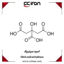 اسید سیتریک (Citric Acid) به شکل پودر سفید با خلوص بالا، مناسب برای استفاده در صنایع غذایی، داروسازی و آزمایشگاهی.