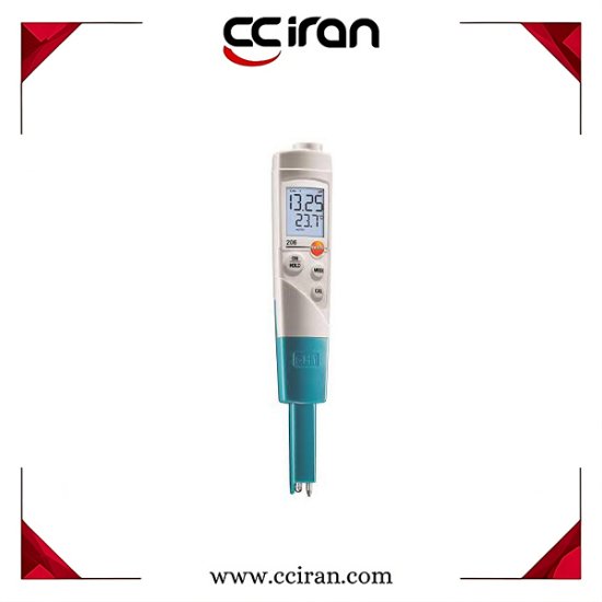 تصویر  PH متر (اسید سنج) دیجیتال تستو مدل Testo 206 PH1