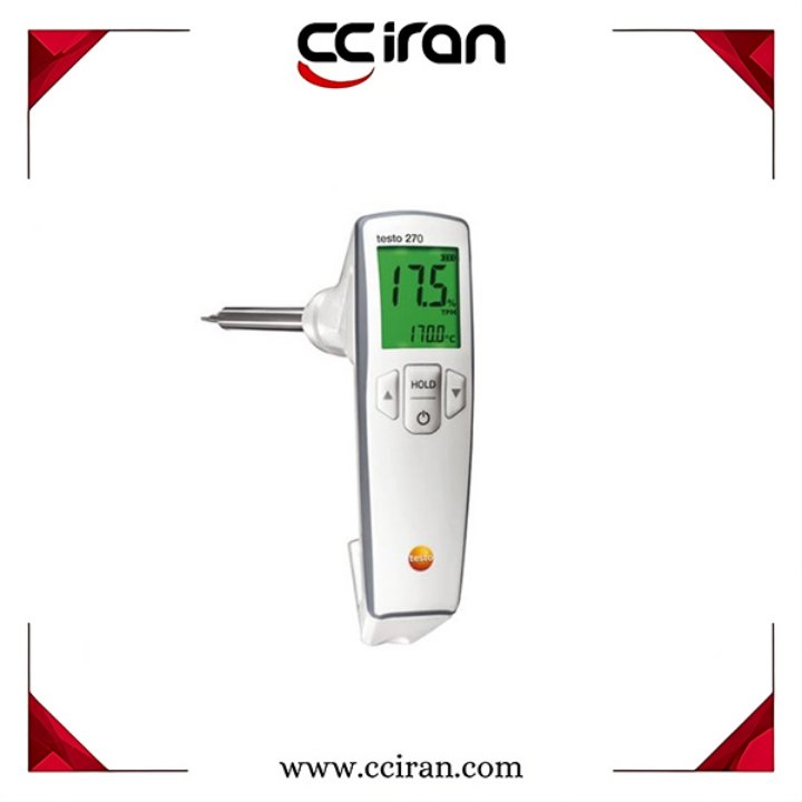 تصویر  تستر کیفیت روغن تستو مدل Testo 270
