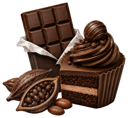 تصویر برای دسته  مواد اولیه نان و شیرینی و شکلات